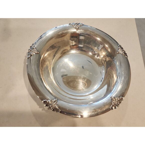 FISHER STERLING SILVER 12" CENTERPIECE BOWL In ALEXANDRIA PATTERN - Picture 1 of 9
